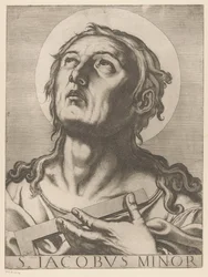 Heilige Jakobus de Mindere Svatý Jakub Menší (titul na předmětu) Christ, Mary en de twaalf apostelen (název série) The Sacred Apostolic College (název série)