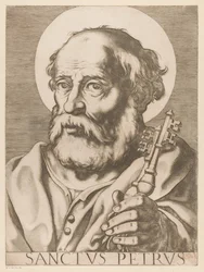 Svatý Petr Svatý Petr (titul na předmětu) Christ, Mary en de twaalf apostelen (název série) The Sacred Apostolic College (název série)