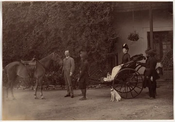 Plukovník H. R. Thuillier a jeho manželka Emmeline Williams Thuillier, Šimla