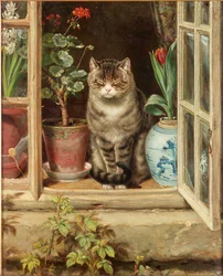 Mžourání na slunci, 1881