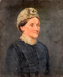 Portrét staré ženy, 1881