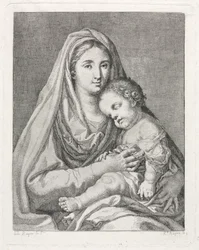 Madonna a dítě po Franciscu Bayeu y Subias.