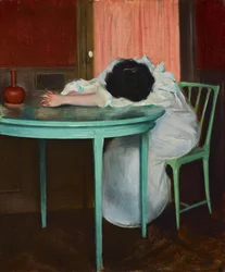 Unavená, kolem 1895-1900