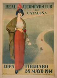 Plakát Reial Automòbil Club de Catalunya