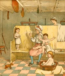 Doba koupele, c1881.