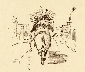 John Gilpins víno láhve explodují, 1878, C1918.