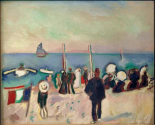 Pláž v Sainte-Adresse