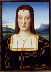 Portrét Elisabetty Gonzagové, kolem 1504-1505
