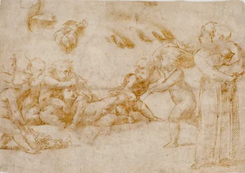 Amorini ve hře, c1500-1520
