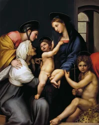 Madonna of the Impintage, 1513-1514.