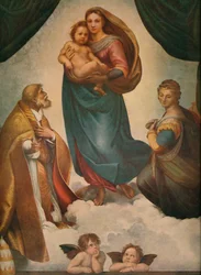 Sixtinská madona, 1512, 1911