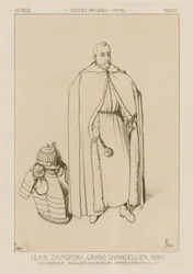 Jan Zamoyski, velký kancléř, 1590