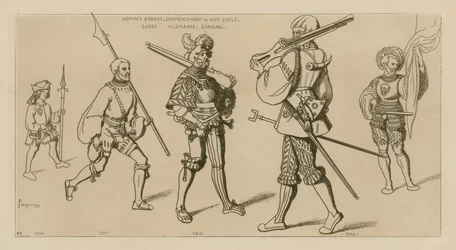 Muži ve zbrani, začátek 16. století