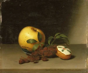 Zátiší s dortem, 1822