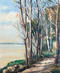 Stezka podél ústí řeky Gironde, 16. března