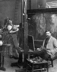 Sir Frank Brangwyn 1867-1956, velšský umělec, 1911-1912.