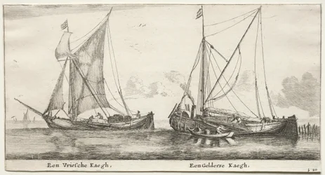 Lodě Amsterdamu: Frisian Bilander. Geldersche Bilander.