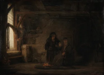 Tobiášova žena s kozou