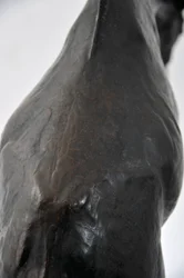 Velká žirafa se sklopenou hlavou, model 1909-10, odlita před rokem 1913 (bronz) (viz také 3084917-43)