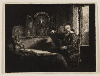 Abraham Francen, lékárník, kolem roku 1657