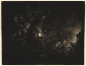 Klanění pastýřů: noční výjev, kolem roku 1657