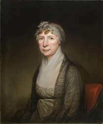 Portrét Cornelie Van Horn Lansdale (paní Thomas Lancaster Lansdale), kolem roku 1820