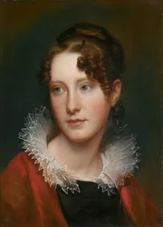 Portrét Rosalby Pealeové, kolem roku 1820