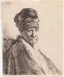 Muž v turbanu (Rembrandtův otec)