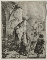 Abraham vyhání Hagar a Izmaela
