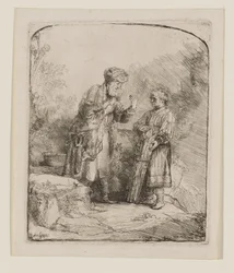 Abraham a Izák