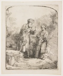 Abraham a Izák, 1645
