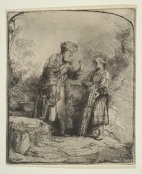 Abraham a Izák, 1645.