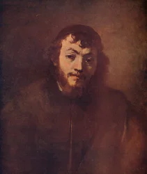 Busta vousatého mladíka s čepicí, 1663