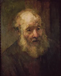 Hlava starého muže, kolem roku 1650