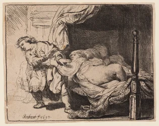 Josef a Potífarova žena