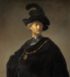 Starý muž se zlatým řetězem, 1631.