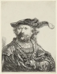 Rembrandt v sametové čepici