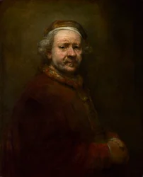 Autoportrét ve věku 63 let, 1669
