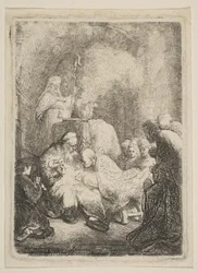 Obřízka: Malý talíř, ca. 1630.