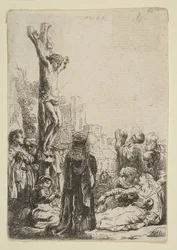Ukřižování: Malý talíř, ca. 1635.