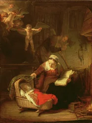 Svatá rodina, kolem 1645