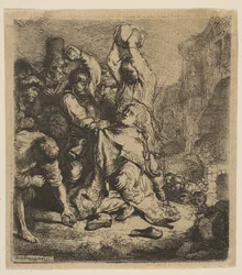 Ukamenování svatého Štěpána, 1635.