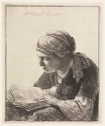 Žena čtení