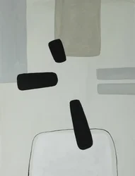 Vznášející se minimalistické tvary