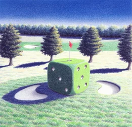 Gamble, 2002, Kresba tužkou na papíře