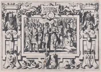 Jason přijíždí do Colchis Jason konečně dorazil do Colchis..., 1563.