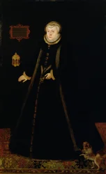 Portrét lady Margaret Douglasové (1515-78) hraběnky z Lennoxu, podle Daniela Mytense staršího (asi 1590-1648) (olej na plátně)