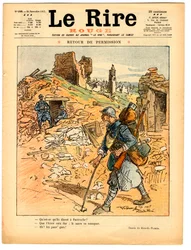 Obálka „“The Red Laughter“, Satirical in Colors