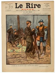 Obálka „“The Red Laughter“, Satirical in Colors