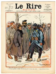 Obálka „“The Red Laughter“, Satirical in Colors